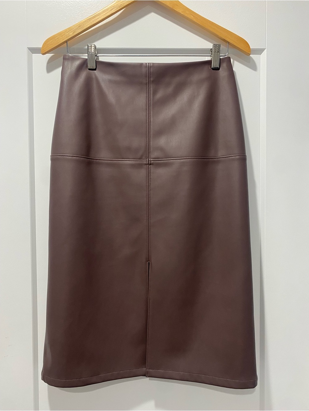 EUC Nordstrom Vegan Leather Skirt